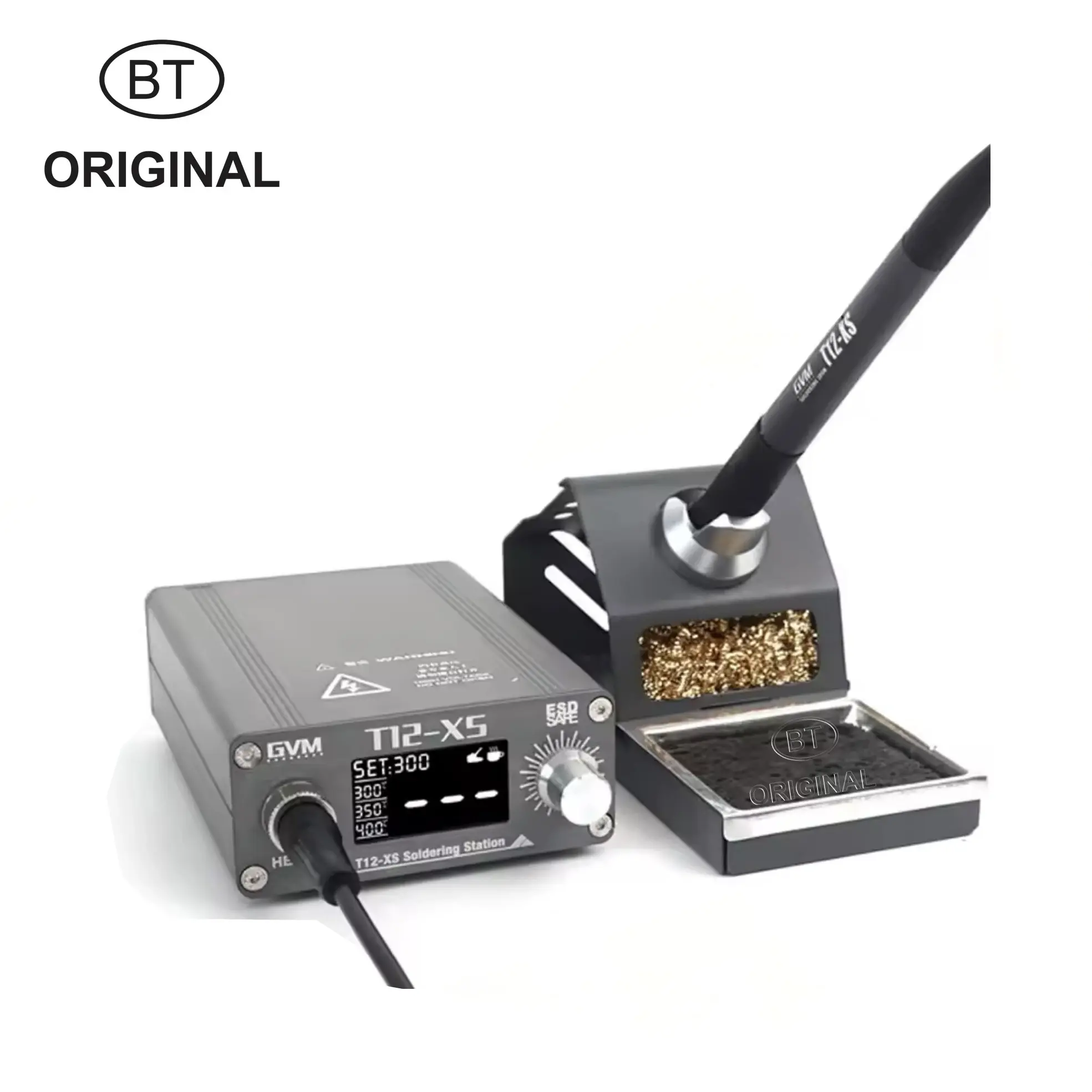 MESIN SOLDER STATION GVM T12-XS ORI