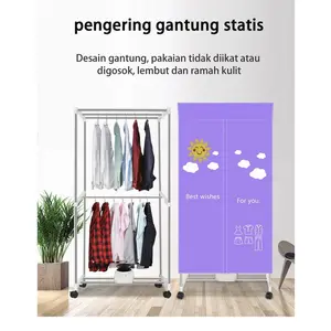 Pengering Pakaian Elektrik Elektrik Clothes Dryer 1000w/Alat Pengering Baju Listrik