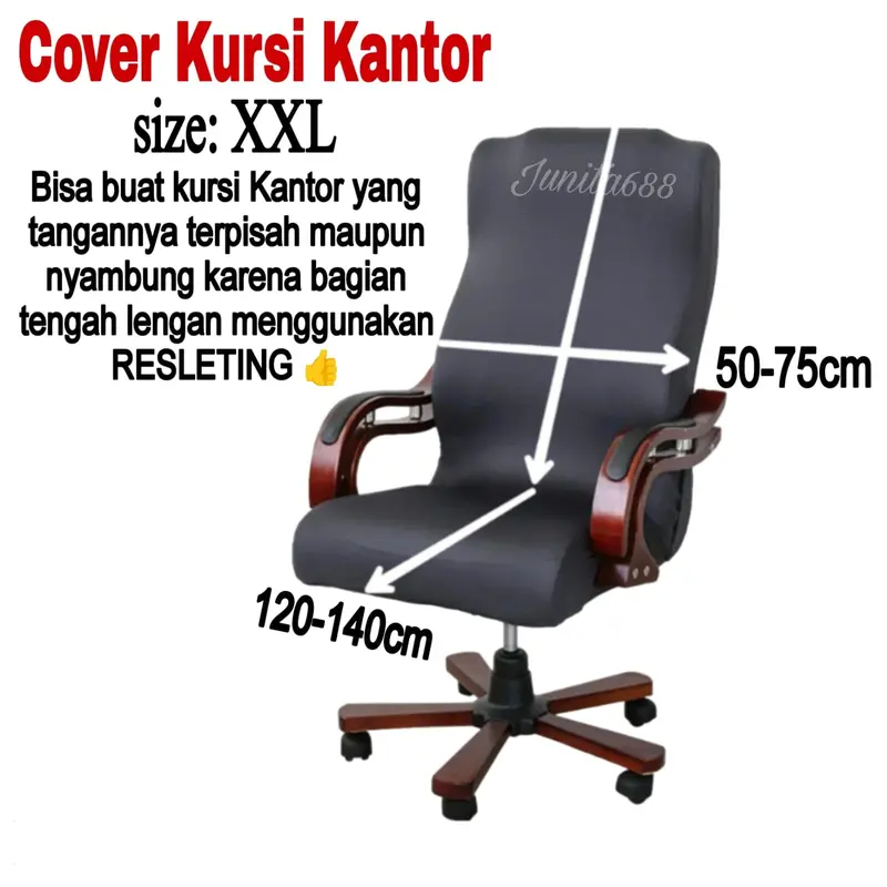 Sarung kursi kantor /OFFICE CHAIR COVER size XXL 5