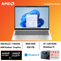 Gambar HP Pavilion Plus 14-ey1777AU /ey1888AU Ryzen 7-8845HS 16GB 1TB 14" 2.8K OLED W11 OHS - Blue dari AMD Authorized Jakarta Timur Kota Administrasi Jakarta Timur 1 Tokopedia