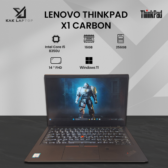 Jual lenovo thinkpad x1 carbon i5 gen 8 ram 16 ssd 256 - 256GB Jual lenovo thinkpad x1 carbon i5 gen 8 ram 16 ssd 256 - 256GB