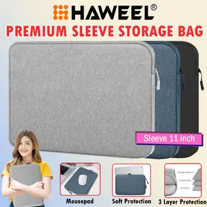 Tas IPAD AIR 5 4 3 2 1 HAWEEL SLEEVE POUCH TAS BAG CASE COVER WATERPROOF