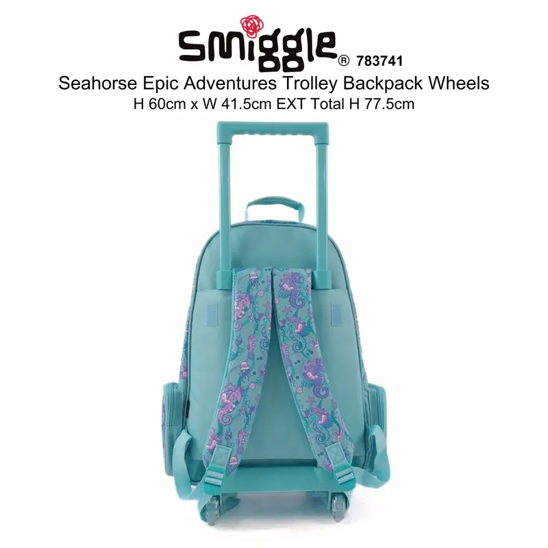 SMIGGLE Tas Trolley Bag Anak / Tas Troli Trolly 2