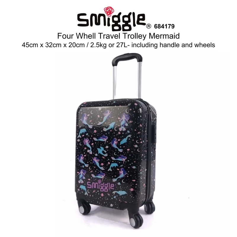 SMIGGLE Tas Trolley Bag Anak / Tas Troli Trolly 5