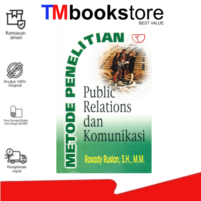 Gambar BUKU METODE PENELITIAN PUBLIC RELATIONS Rosady Ruslan dari TMbookstore Best Value Kota Bekasi Tokopedia