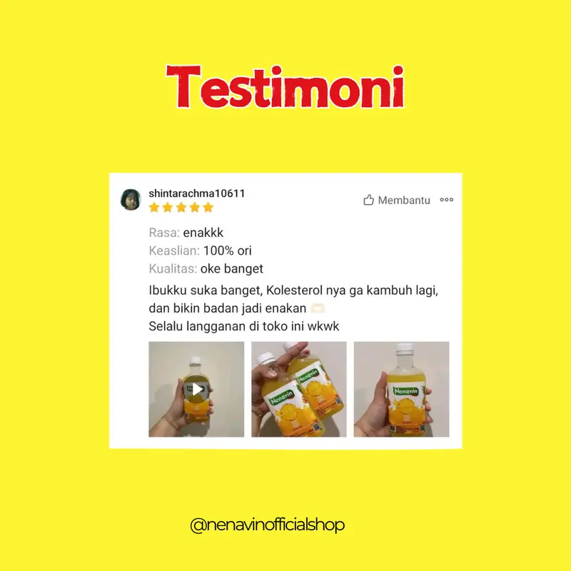 Cuka Nanas WIth Mother Nenavin Paket 2 Botol Termurah dan Praktis 5