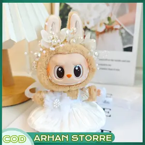 Hanya pakaian Labubu Baju Outfit Costume Baju Labubu Macaron Kaos Labubu  Kaos Labubu Clothes  Labubu V1 & V2 Clothes