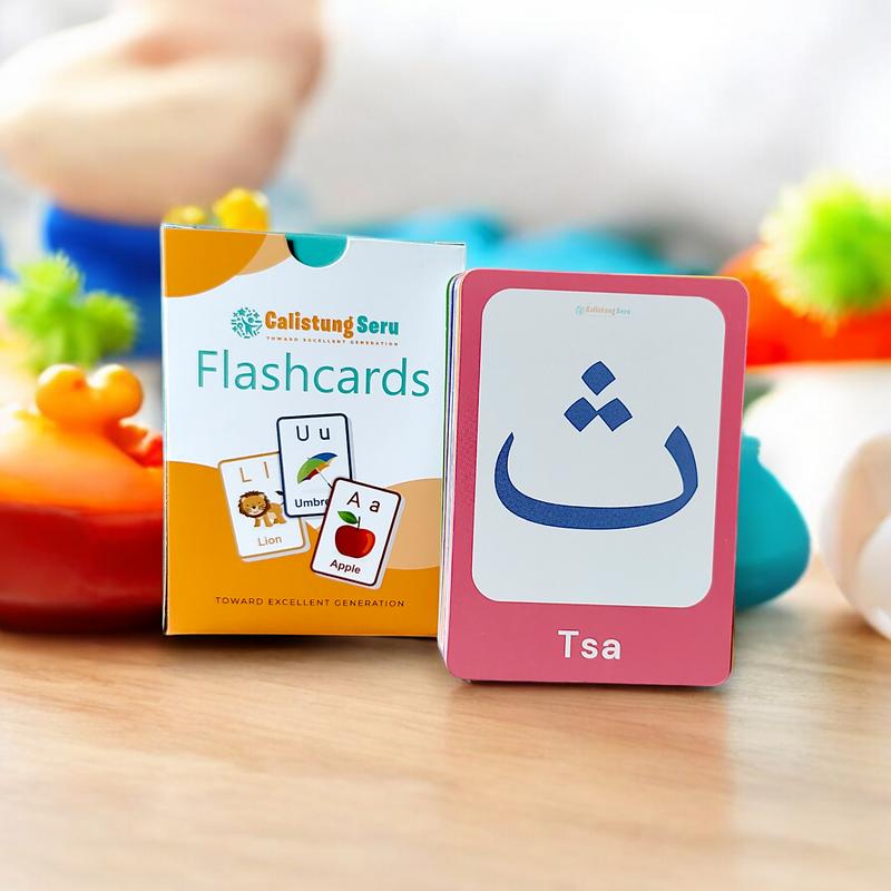 Flash card Huruf Hijaiyah Media Belajar Huruf Arab 1