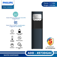 Gambar Philips Dispenser Bottom Loading ADD4973DGAC - Abu Tua (Filter Microplastic + Anti BPA) dari Philips Water ID Kota Tangerang 1 Tokopedia