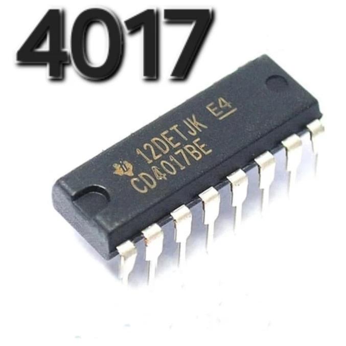 Gambar (  CD 4017 BE )    CD4017 CD4017BE 19AH80TE4  cd4017b 4017b 4017be cd4017b 4017  ic elektronik dari lasman toji Kab. Bekasi Tokopedia