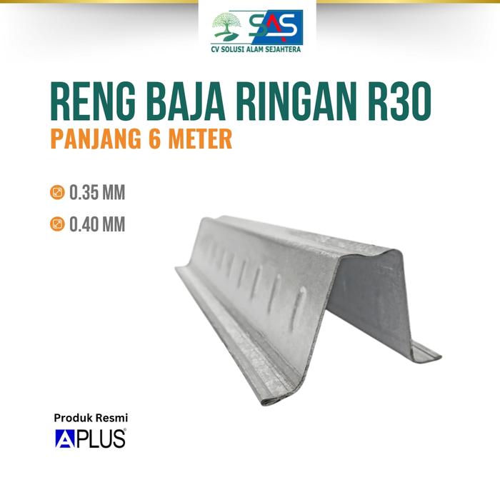 Jual Reng Baja Ringan R30 0,35/0,40 Kokoh dan Handal - 0,40mm - Kota ...