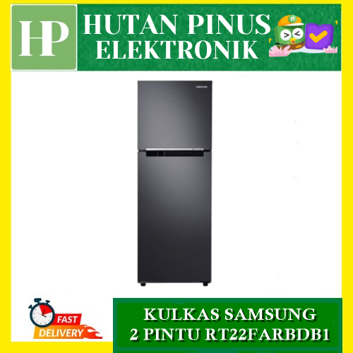 Gambar KULKAS SAMSUNG RT22FARBDB1 KULKAS 2 PINTU 234 LITER DIGITAL INVERTER dari Kreasi Elektronik Kota Administrasi Jakarta Barat Tokopedia