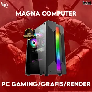 pc gaming pc desain pc grafis core i7 10700 ram 32gb vga 4gb ssd 512gb