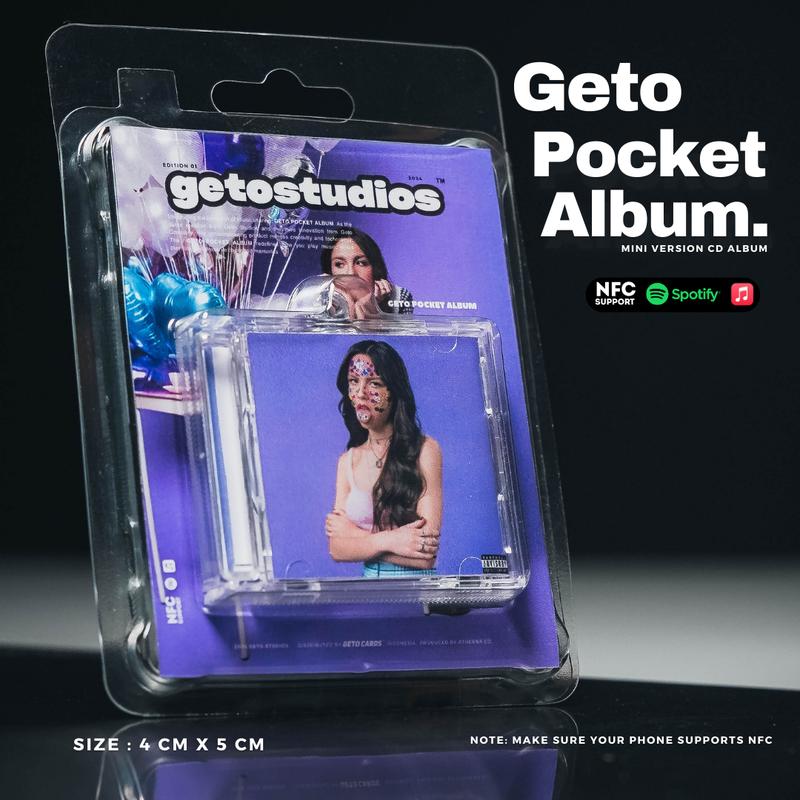 Olivia Rodrigo Pocket Mini Album - Miniatur CD Album Geto Studios 1