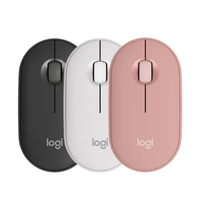 Gambar LOGITECH PEBBLE WIRELESS BLUETOOTH MOUSE M350S ORIGINAL - TONAL WHITE dari KING Laptop Kota Administrasi Jakarta Pusat 3 Tokopedia