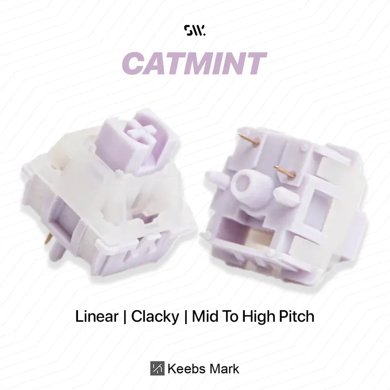 SWK Catmint Linear Switch Mechanical Keyboard 0