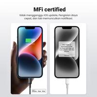 Gambar UGREEN Kabel Data Fast Charging iPad Air Pro USB Type C Lightning MFi Cable - C-C Braided, 1m, Black dari UniTAG Store Kota Administrasi Jakarta Barat 4 Tokopedia