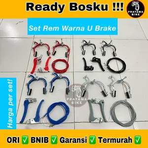 Rem Sepeda Set Sepeda V Brake BMX MTB Gunung lipat folding Murah