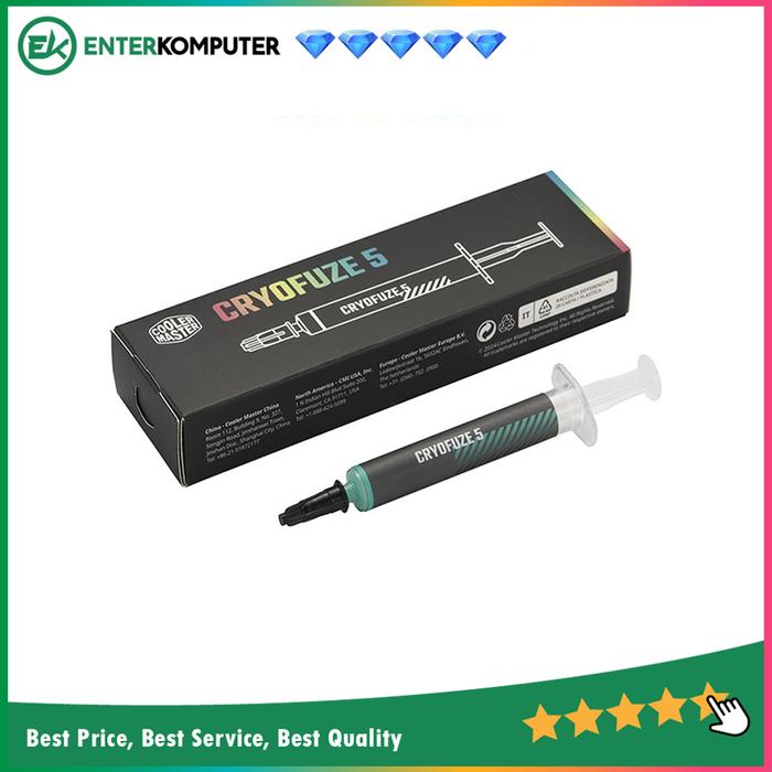 Gambar Cooler Master CryoFuze 5 Green Thermal Paste dari Enter Komputer Official Kota Administrasi Jakarta Pusat Tokopedia