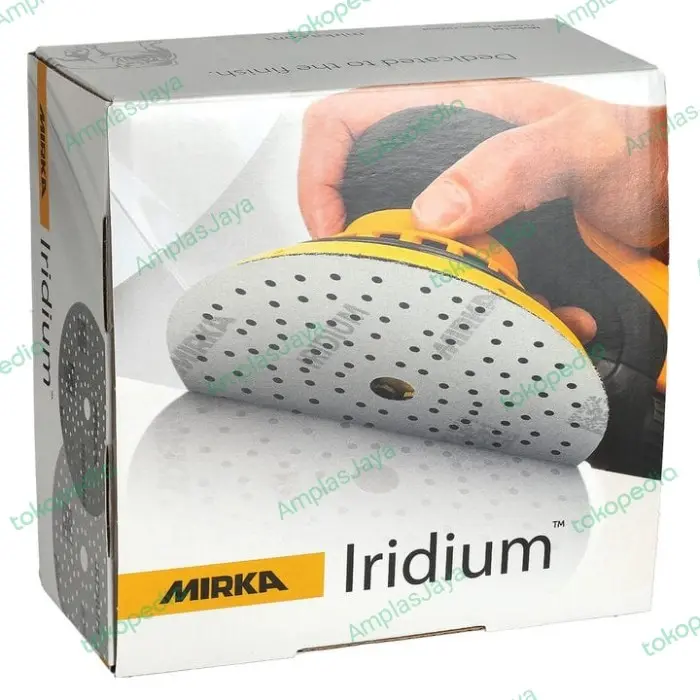 Amplas velcro 6 Inch dry sanding-Mirka Iridium 1