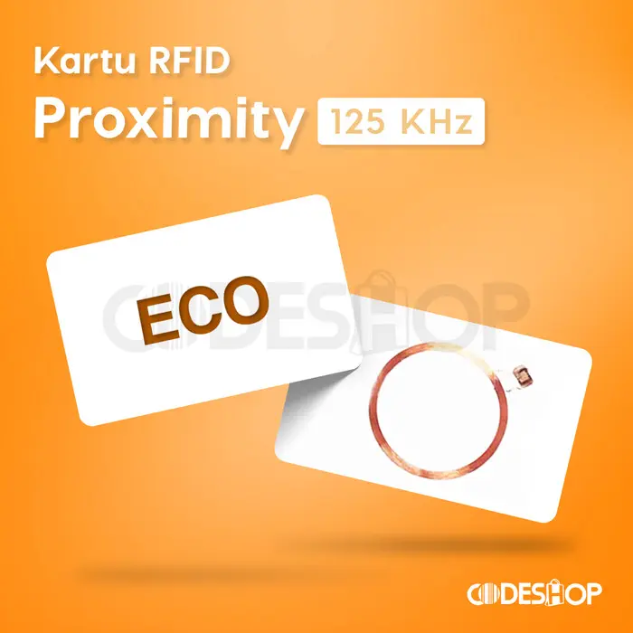 125kHz LF RFID Proximity Card untuk Absensi, Door Access Kartu Akses