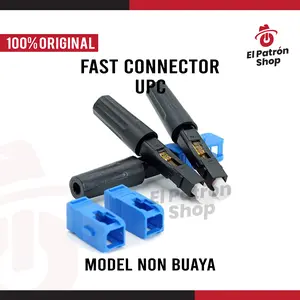 Fiber Optic Fast Connector SC/UPC 10 Pcs Fiber Optik Non Buaya FTTH