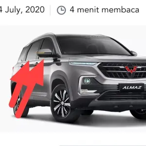 PLIPIT PELIPIT KACA LUAR WULING ALMAZ SET 4 ORIGINAL CHROME untuk Pintu Mobil Almaz Warna Chrome Asli