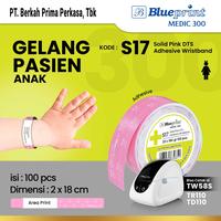 Gambar Gelang Pasien Anak Rumah Sakit 20x180 mm BLUEPRINT Medic 300 - Pink Biru - Cyan dari Blueprint Indonesia Kota Administrasi Jakarta Utara 2 Tokopedia