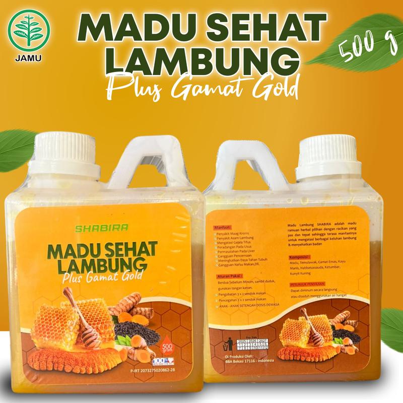 Madu Sehat Lambung Herbal 500gr Madu Asam Lambung - Maag dan Gerd - Obat Asam Lambung Ampuh 2