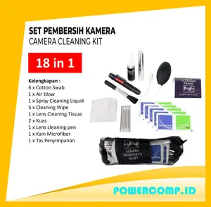 Set Pembersih Kamera Camera Cleaning Kit 18 in 1