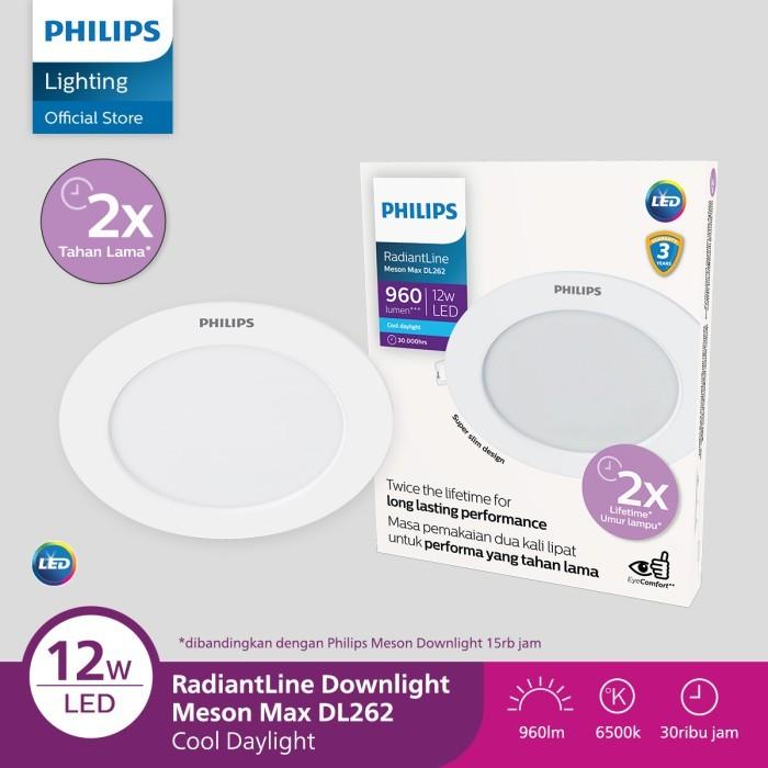 Gambar Lampu Philips RadiantLine Downlight Meson Max DL262 12W D150 65K Putih dari Philips lighting Surabaya Kota Administrasi Jakarta Timur Tokopedia
