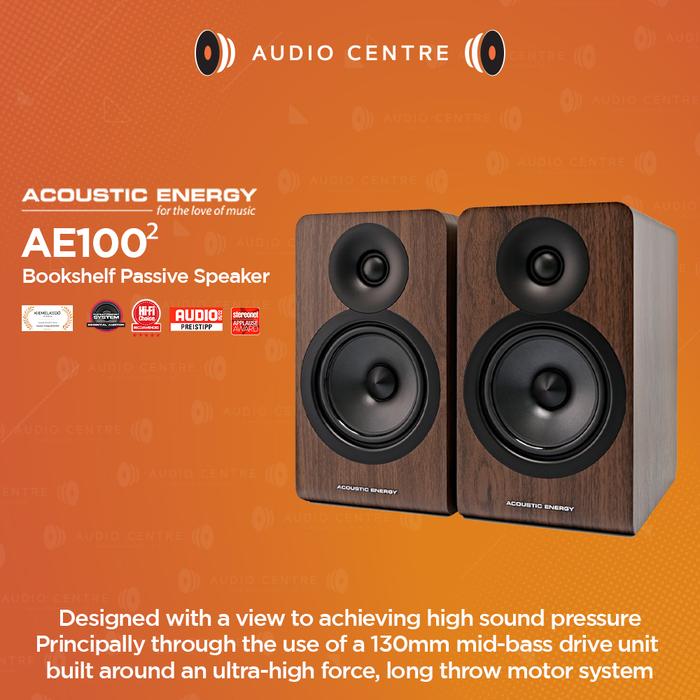Gambar Acoustic Energy AE100 MK-II MK II AE100² Passive Bookshelf Speaker dari Audio Centre Official Kota Administrasi Jakarta Barat Tokopedia