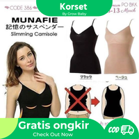 Gambar Munafie Korset Tanktop Pakaian Wanita Pelangsing Perut Instant Murah dari Pompa Asi_ Kab. Bogor 1 Tokopedia
