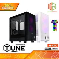 Gambar CASING CUBE GAMING TUNE - Mid Tower mATX Case Tempered Glass (Free 2x RGB Fan) dari Techno Computer Bali Kota Denpasar 1 Tokopedia