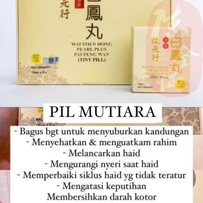 READY STOCK PilMutiara untuk Haid dan Menopause PENANG