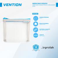 Gambar Vention Mesh Bag Zipper Storage Pouch Travel Organizer Bag Nylon - 2pcs dari Inprotek Kota Administrasi Jakarta Barat 1 Tokopedia