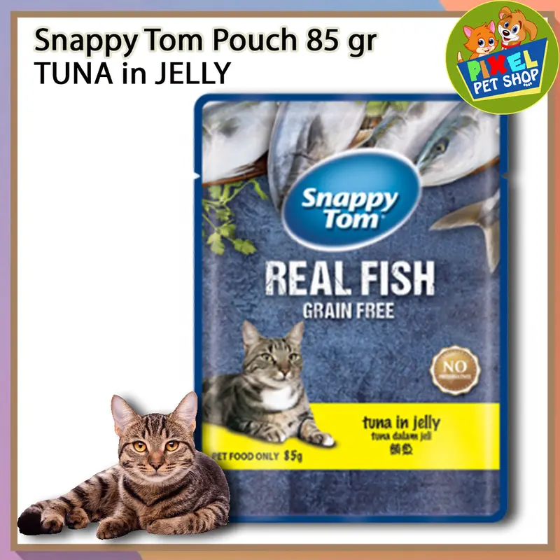 SNAPPY TOM Pouch 85gr Wet Food 1