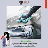 Gambar WATERLESS GRAPHENE WASH AND QUICK DETAILER HYDROPHOBIC CUCI TANPA AIR PEMBERSIH DEBU RINGAN PELAPIS PROTEKSI KILAP dari JAPANESE NANO COATING Kota Tangerang 4 Tokopedia