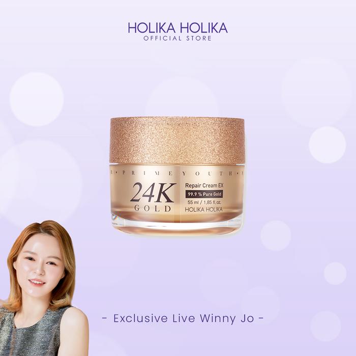 Gambar Holika Holika Prime Youth 24K Gold Cream dari Holika Holika Indonesia Kota Administrasi Jakarta Barat Tokopedia
