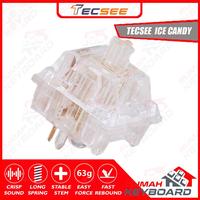 Gambar SWITCH - TECSEE - ICE CANDY - 5 PIN - 63.5g - LINEAR - FACTORY LUBE dari Rumah-Keyboard Kota Administrasi Jakarta Barat 2 Tokopedia