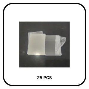 Toploader with Peel Off Cover Seemless Clear 35pt