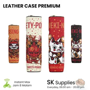 Leather Case Traditional Japan Untuk IlumaOne | Lucky Cat Daruma