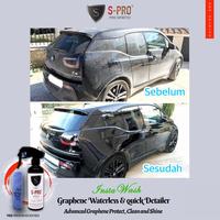 Gambar WATERLESS GRAPHENE WASH AND QUICK DETAILER HYDROPHOBIC CUCI TANPA AIR PEMBERSIH DEBU RINGAN PELAPIS PROTEKSI KILAP dari JAPANESE NANO COATING Kota Tangerang 5 Tokopedia