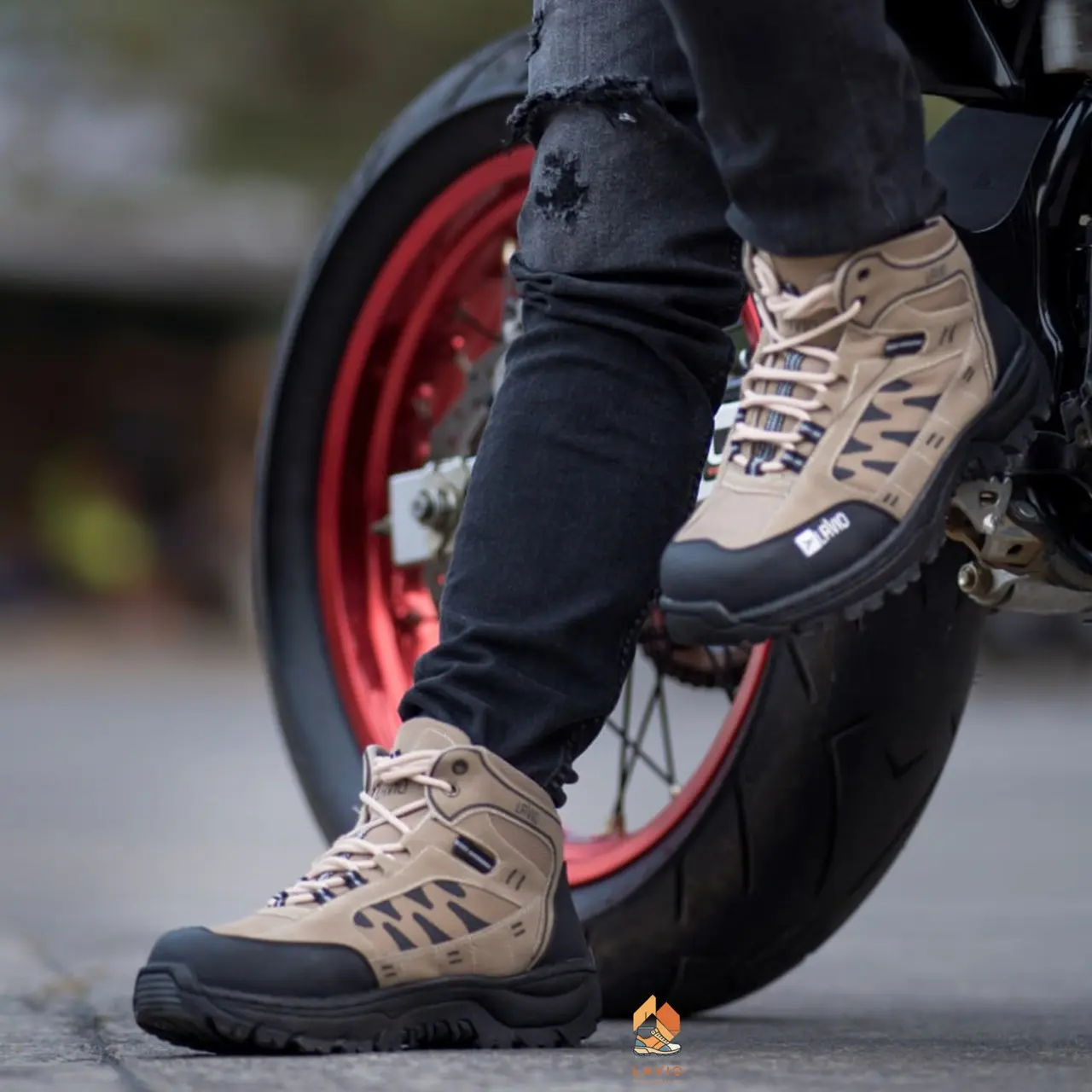 Safety Shoes Keren Sepatu Safety Ujung Besi Terlaris Axel