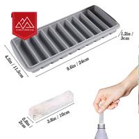 Gambar Cetakan Es Batu Silikon Balok 10 Grid Ice Cube Tray Mold Ice Stick Silicone + Lid dari Toso Mart Kota Administrasi Jakarta Pusat 5 Tokopedia