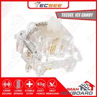 Gambar SWITCH - TECSEE - ICE CANDY - 5 PIN - 63.5g - LINEAR - FACTORY LUBE dari Rumah-Keyboard Kota Administrasi Jakarta Barat 1 Tokopedia