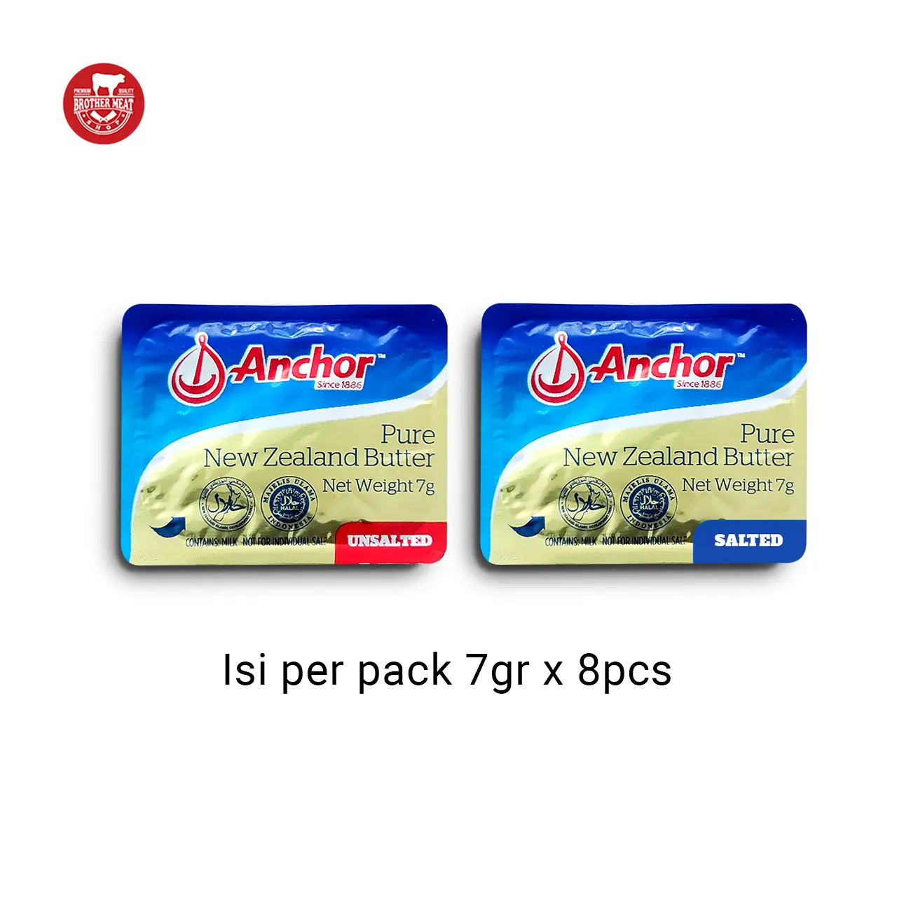 Anchor Minidish Butter 7gr x 8 - Brothermeatshop