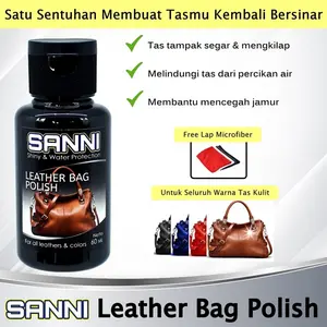 SANNI Leather Bag Polish Pengkilap Tas Bag Care Hand Bag Kulit