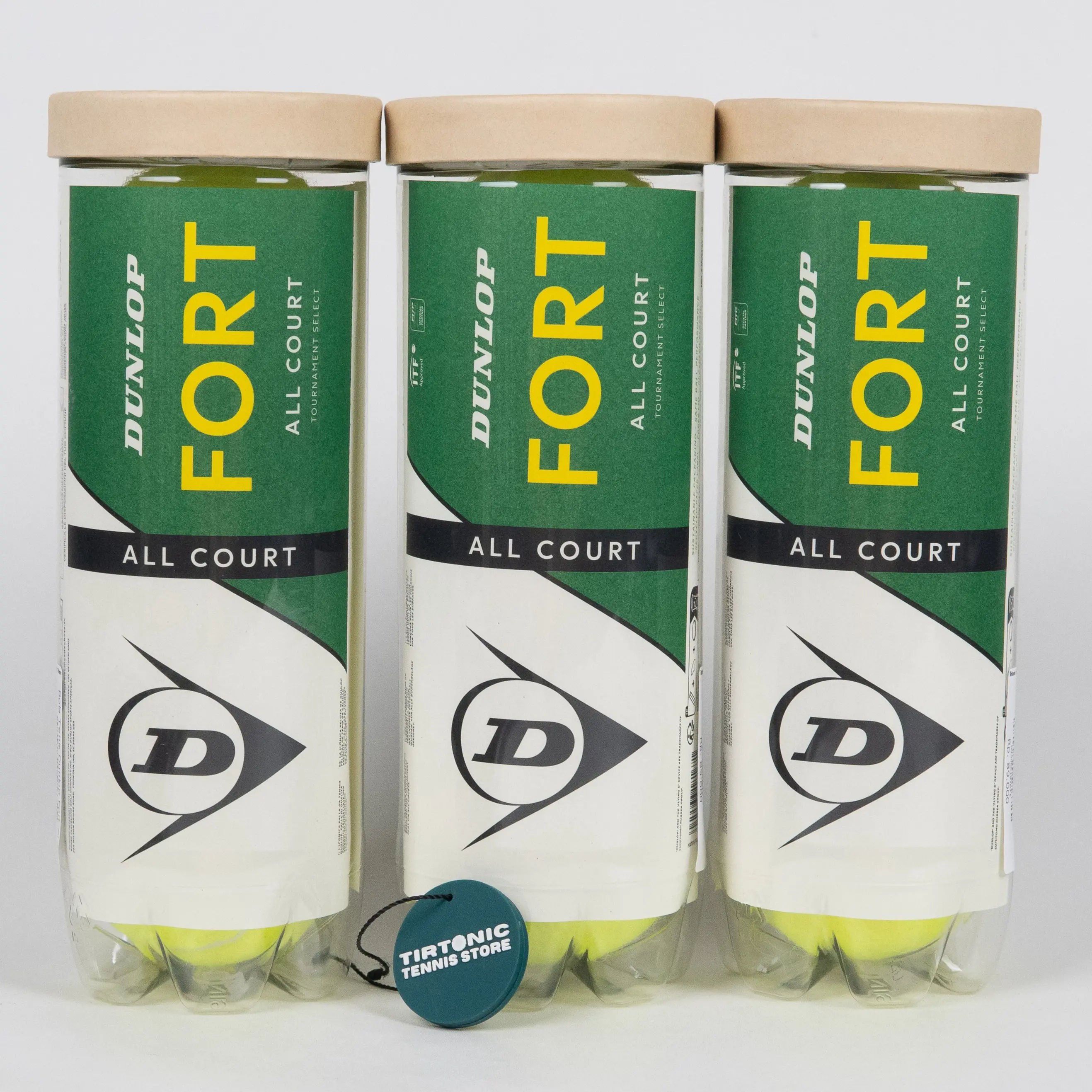 Bola Tennis Dunlop Fort All Court Tenis isi 3