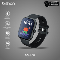 Gambar Smartwatch Bishon Soul W Jam Sport Support Water Resist IOS Android - Black Hollow dari Bishon_NEW Kota Administrasi Jakarta Selatan 1 Tokopedia